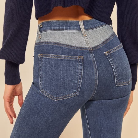 Reformation Denim - NWT Reformation Jodi Two Tone Jean